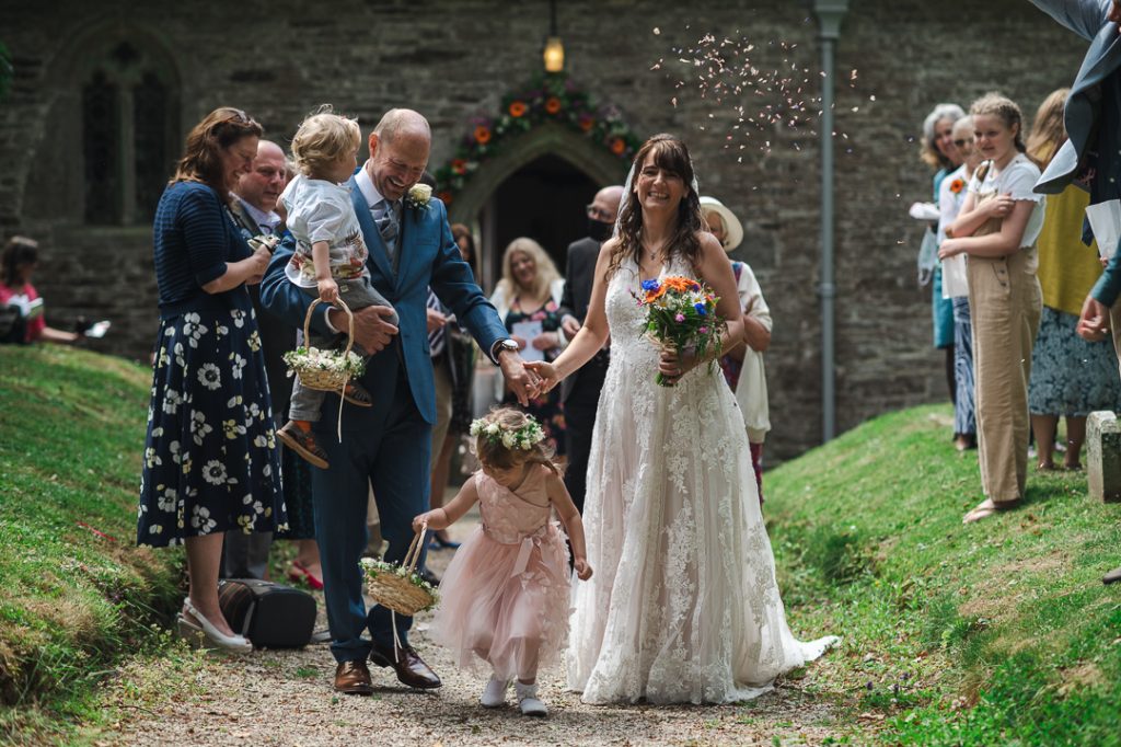 Mawnan Church Wedding