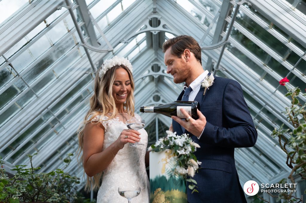 Elopement at the lost gardens of Heligan