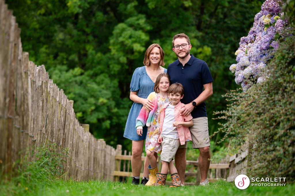 Family photoshoot in Cornwall