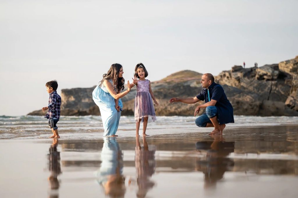 Family at Beach